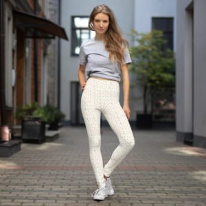 Pot Girl Summer Yoga Leggings – Stretch, Flow, and Glow in Elevated Style